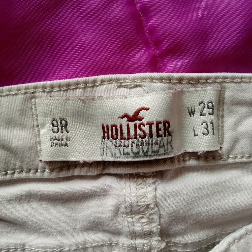Hollister Beige Skinny Jeans  Size 9R  W29 L31 - Picture 9 of 9
